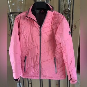 Little Donkey Andy Team * Pink Puffer Winter Ski & Snowboard Jacket